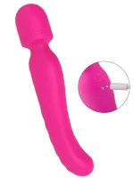 Isıtmalı Masaj Wand Çift Taraflı Vibratör 23 cm - Görsel 5
