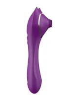 Klitoral Emiş ve İtme Hareketli Çift Taraflı Vibratör - Görsel 2