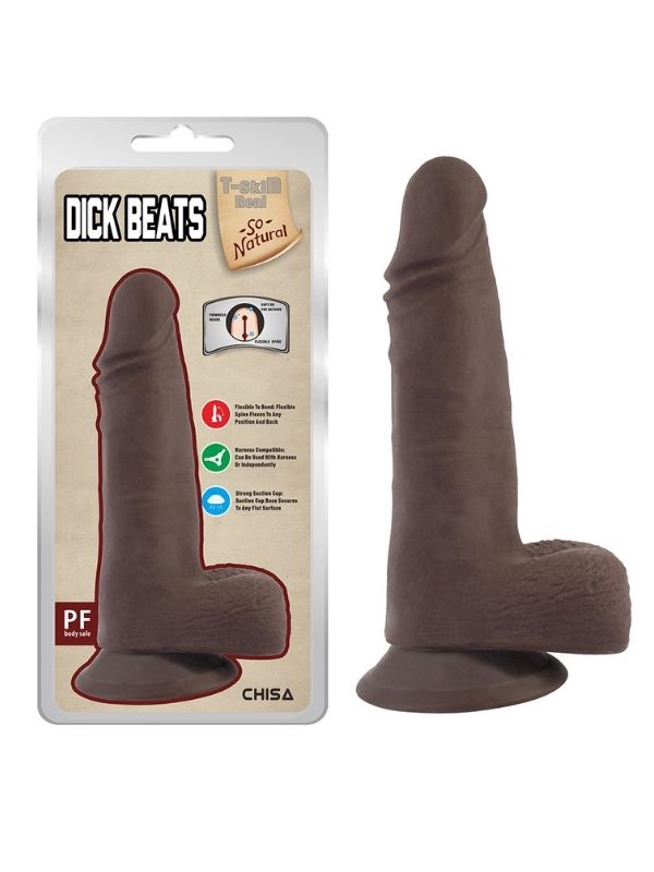 dick-beats-melez-18cm-kikirdakli-gercekci-dildo-513939-1 Dick Beats Melez 18cm Kıkırdaklı Gerçekçi Dildo - Görsel 1