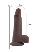 Dick Beats Melez 18cm Kıkırdaklı Gerçekçi Dildo - Görsel 5