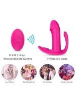 Çiftler İçin Giyilebilir Şarjlı Uzaktan Kumandalı Vibratör - Görsel 4