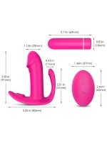 Çiftler İçin Giyilebilir Şarjlı Uzaktan Kumandalı Vibratör - Görsel 6