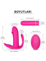 Didi G-Noktası ve Klitoris Emiş Özellikli Kumandalı Vibratör - Görsel 5