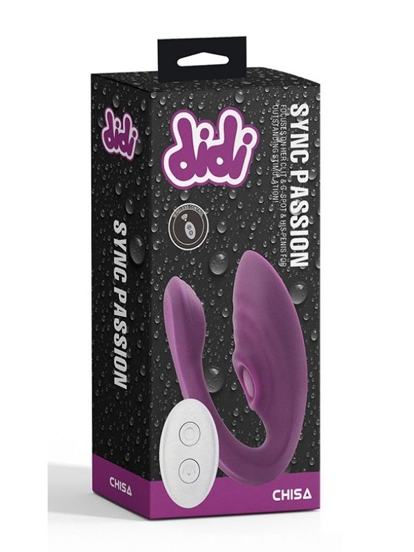 didi-sync-passion-uzaktan-kumandali-darbeli-vibrator-1028607-1 Didi Sync Passion Uzaktan Kumandalı Darbeli Vibratör - Görsel 1