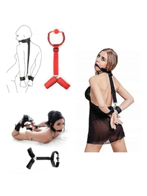 fantezi-agiz-toplu-sirttan-baglamali-harness-esaret-kelepcesi-siyah-454288-1 Fantezi Ağız Toplu Sırttan Bağlamalı Harness Esaret Kelepçesi Siyah - Görsel 1