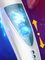 İleri Geri ve Dönme Hareketli Şarjlı Otomatik Süper Mastürbatör - Görsel 4