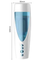 İleri Geri ve Dönme Hareketli Şarjlı Otomatik Süper Mastürbatör - Görsel 3