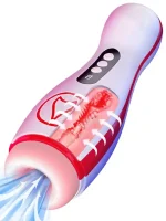 Vakumlu ve Titreşim Özellikli Şarjlı Oral Seks Mastürbatörü - Görsel 2