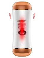 Vajinal ve Oral Şarjlı Titreşimli Sesli Masturbatör - Görsel 5