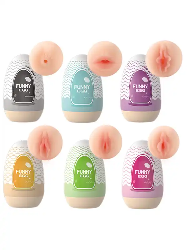 funny-egg-erkeklere-ozel-yumurta-masturbator-6li-paket-1 Yumurta 6'lı Masturbatör - Görsel 1