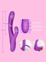 Hareketli Şarjlı Tavşan Vibratör - Görsel 4