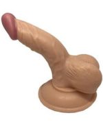 Gerçekçi Testisli Dildo 13 cm - Görsel 2