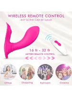 Çamaşır İçi Şarjlı Uzaktan Kumandalı Vibratör - Görsel 2