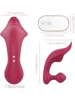 Giyilebilir Anal ve Vajinal Şarjlı Uzaktan Kumandalı Vibratör - Görsel 5