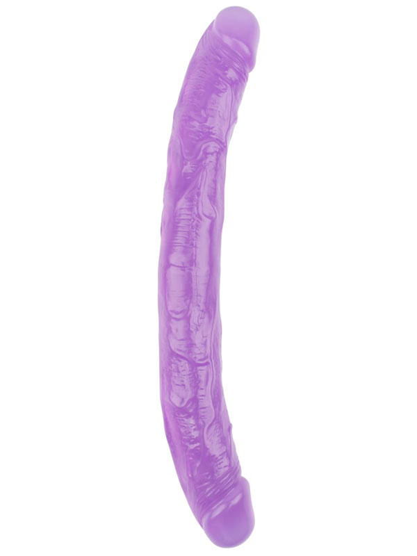 hi-rubber-seffaf-jel-cift-tarafli-dildo-325cm-mor-12831-1 Hi-Rubber Şeffaf Jel Çift Taraflı Dildo - 32.5cm Mor - Görsel 1