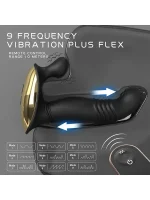 İleri Geri Hareketli Şarjlı Uzaktan Kumandalı Anal Vibratör - Görsel 4