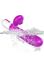 İleri Geri Hareketli Isıtmalı ve Emme Modlu Şarjlı Rabbit Vibratör - Görsel 4