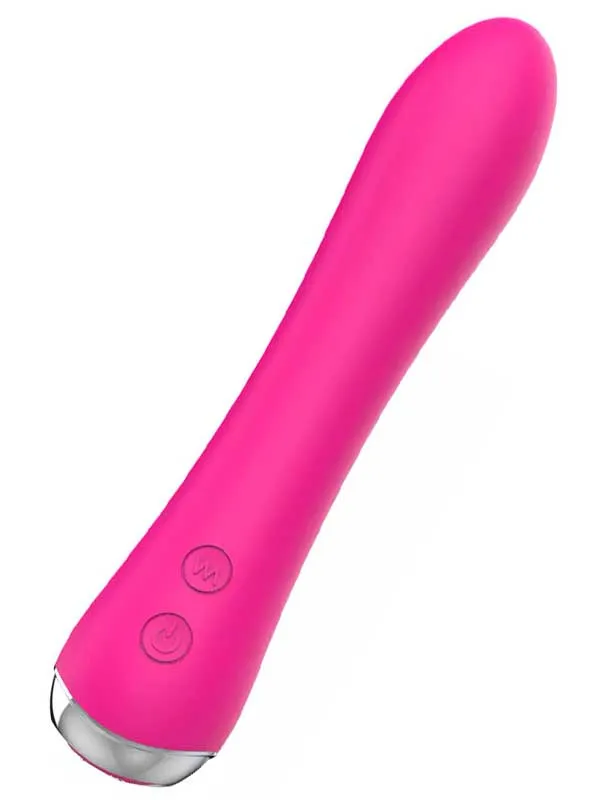 isitmali-guclu-sarjli-titresimli-esnek-silikon-vibrator-17-5-cm Isıtmalı Şarjlı Güçlü Titreşimli Esnek Silikon Vibratör 17.5 cm - Görsel 1