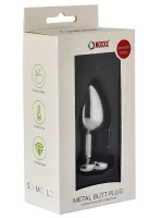 NOXXX Kalp Mücevherli Çelik Plug Medium - Görsel 2