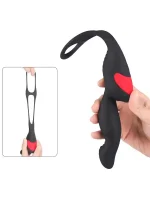 Penis Halkalı Prostat Şarjlı Uzaktan Kumandalı Anal Vibratör - Görsel 2