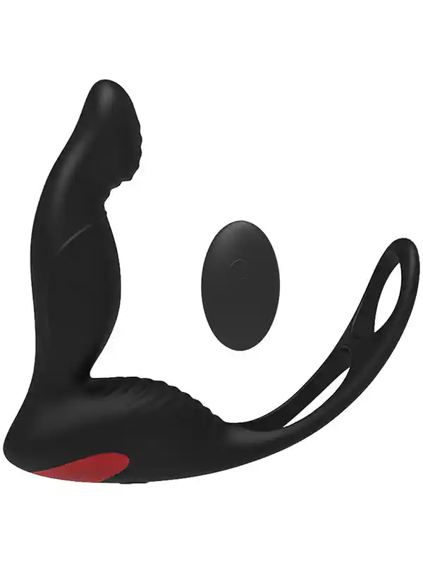 langer-rtc-prostat-ve-penis-halkali-sarjli-uzaktan-kumandali-anal-vibrator Penis Halkalı Prostat Şarjlı Uzaktan Kumandalı Anal Vibratör - Görsel 1