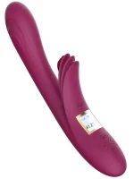 Isıtmalı Şarjlı LCD Ekranlı 10 Titreşim Modlu Vibratör 23 cm - Görsel 3