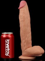 LoveToy Büyük Boy Realistik Gerçekci Dildo 28 cm - Görsel 4