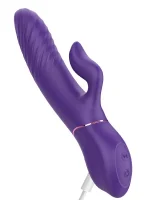 İleri Geri Hareketli Isıtmalı Şarjlı G-Spot Vibratör 21 cm - Görsel 2