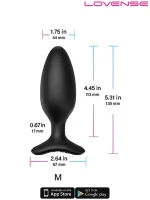 Lovense HUSH 2 Anal Plug 1.75" App Controlled - Görsel 4