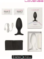 Lovense HUSH 2 Anal Plug 2.25" App Controlled - Görsel 5