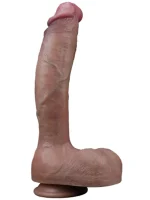 10.5'' Dual Layered Platinum Silicone Realistik Dildo 27 cm