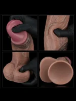 11'' Dual Layered Silicone Cock XXL 28 cm - Görsel 5