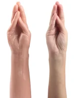 13.5" King Size Realistic Magic Hand El Dildo 35 cm - Görsel 3