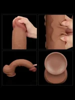14'' Dual Layer Çift Katmanlı Dev Dildo 36 cm - Görsel 4
