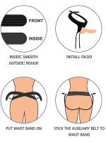Strap on Harness Belden Bağlamalı Kemer - Görsel 6