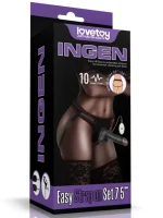 Belden Bağlamalı Titreşimli İçi Dolu 20 cm Siyah - Görsel 3