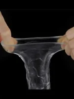 Flawless Şeffaf Penis Kılıfı 5 cm Uzatmalı - Görsel 3