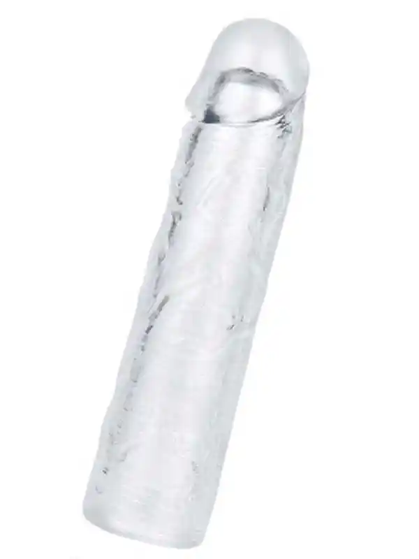 lovetoy-flawless-seffaf-penis-kilifi-5-cm-uzatmali Flawless Şeffaf Penis Kılıfı 5 cm Uzatmalı - Görsel 1