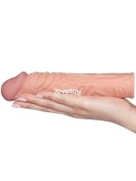LoveToy X Tender Gerçekçi Dokulu Penis Kılıfı 5 cm Uzatmalı - Görsel 3