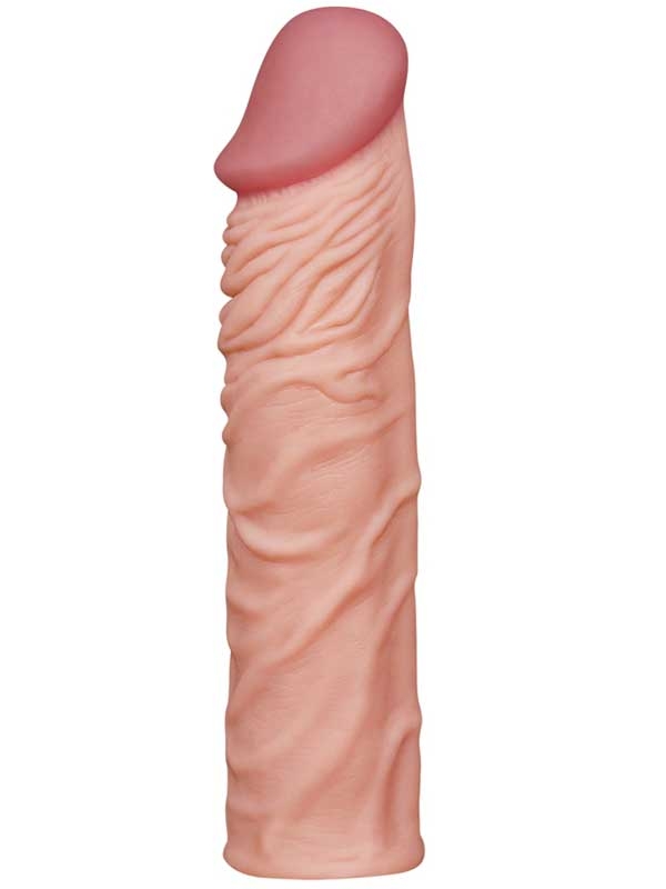 lovetoy-pleasure-x-tender-realistik-penis-kilifi-5-cm-uzatmali_1 LoveToy X Tender Gerçekçi Dokulu Penis Kılıfı 5 cm Uzatmalı - Görsel 1