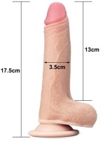 LoveToy Çift Katmanlı Penis17.5 cm - Görsel 2