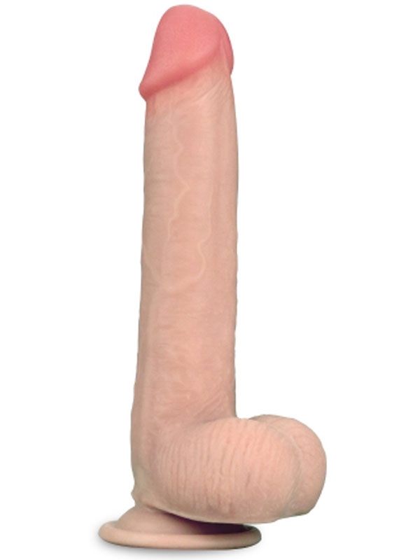 lovetoy-sliding-cift-katmanli-realistik-dildo-23-cm Kayar Derili Çift Katmanlı Realistik Dildo 23 cm - Görsel 1