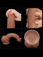 Dual Layer Çift Katmanlı Dildo 29 cm Melez - Görsel 3