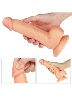 Ultra Yumuşak Realistik Dildo 20 cm - Görsel 5