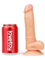 Ultra Yumuşak Realistik Penis 20 cm - Görsel 2