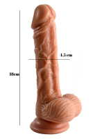 Noctis 18cm Realistik Titreşimli Dildo No:87 - Görsel 4