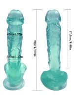 Noctis 23cm Yeşil Dildo No:22 - Görsel 5