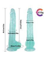 Noctis 29,5cm Yeşil Realistik Dildo No:25 - Görsel 5