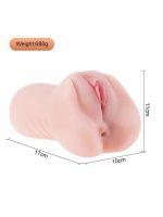 NOXXX Anal ve Vajinal Çift Girişli Gerçekçi Mastürbatör - Görsel 3