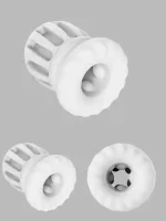 NOXXX Titreşimli Emmeli Şarjlı Güçlü Kupa Mastürbator - Görsel 5